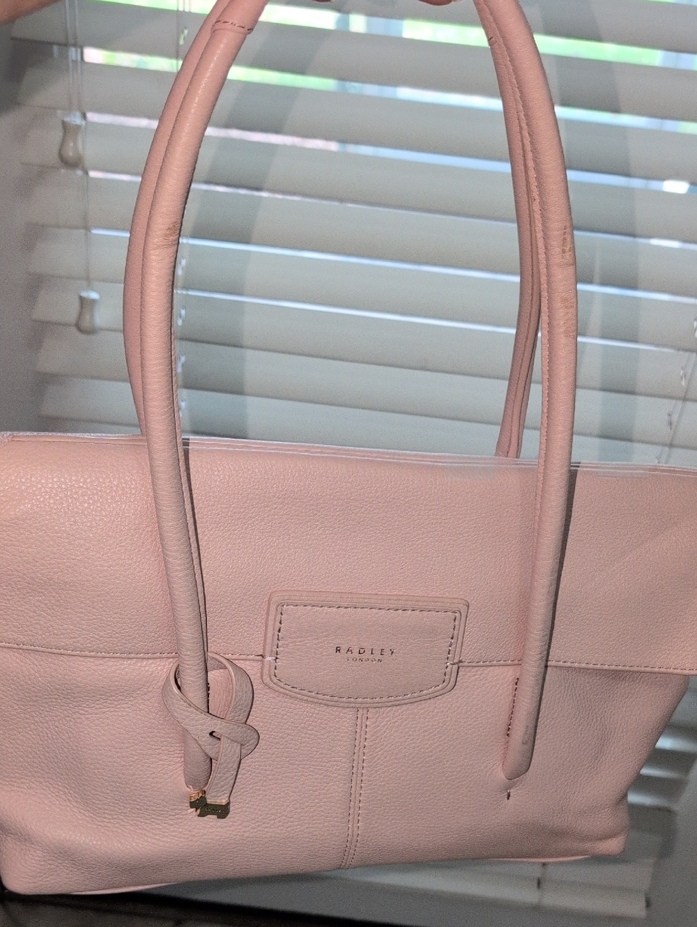 Radley London Burnham Beeches Soft Pink Leather Shoulder Bag